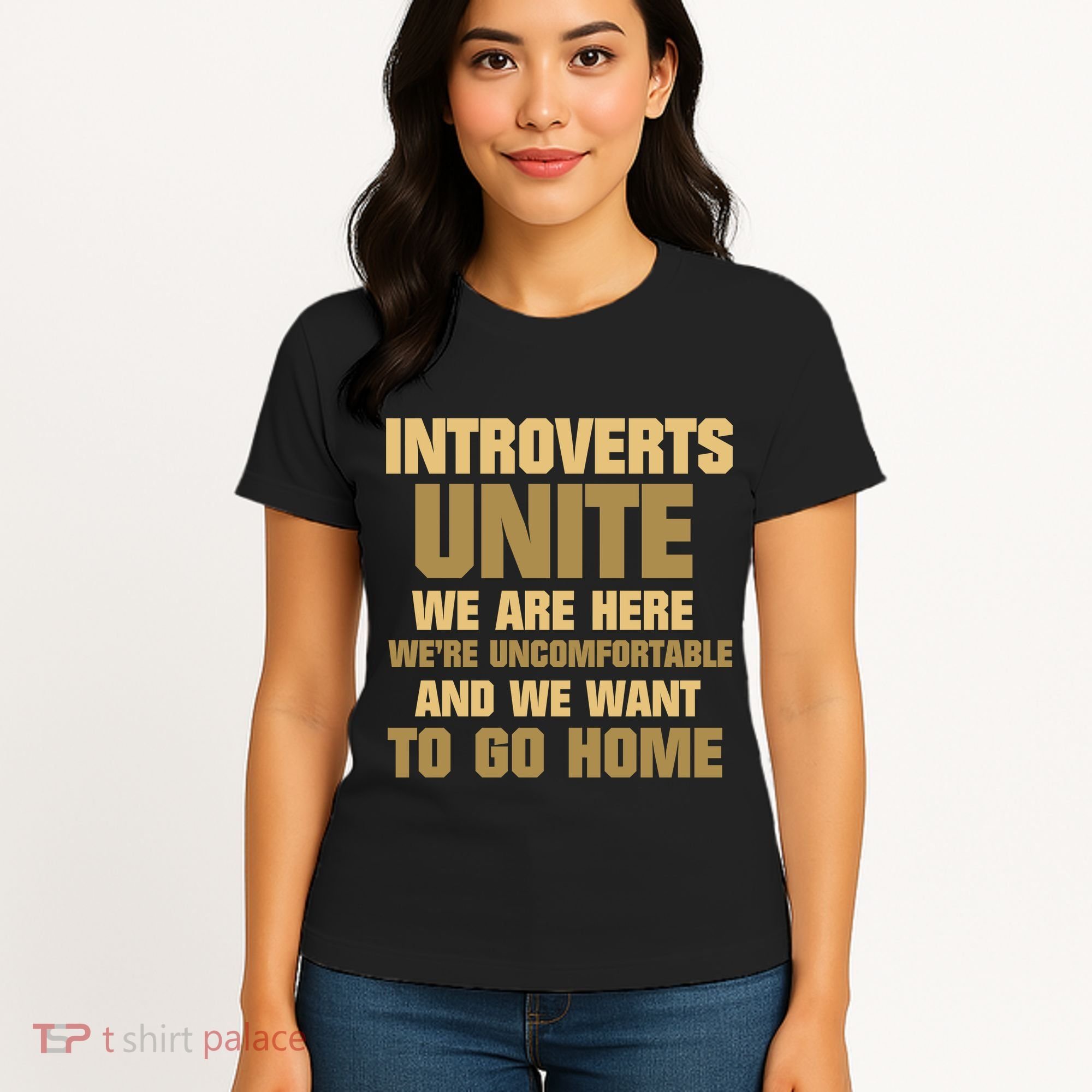 Introverts Unite We Want To Go Home Women's T-Shirt