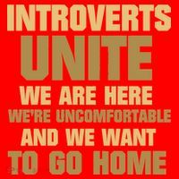 Introverts Unite We Want To Go Home Santa Hat thumb 1