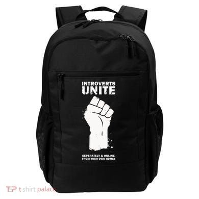 Introverts Unite Separately & Online Backpack