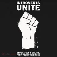Introverts Unite Separately & Online Bucket Hat thumb 4