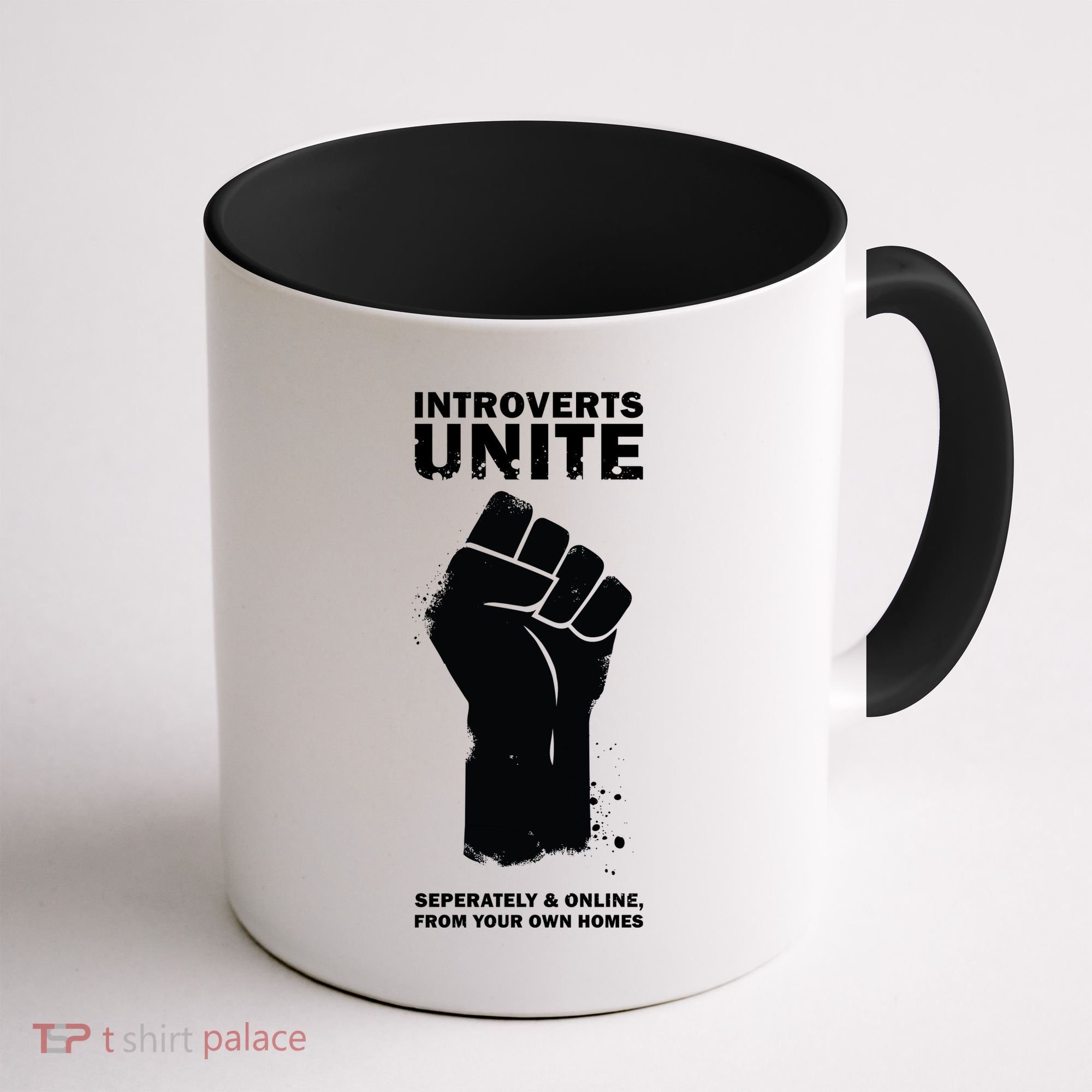 Introverts Unite Separately & Online Coffee Mug