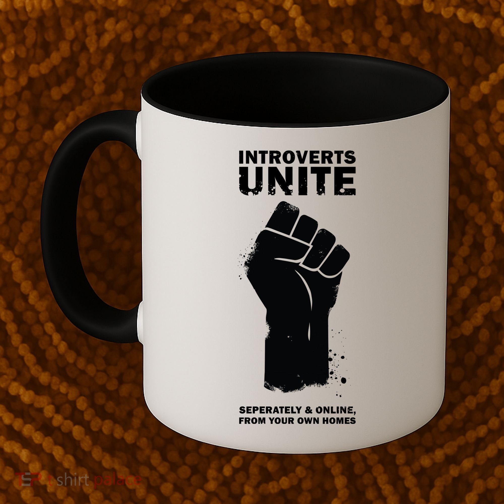 Introverts Unite Separately & Online Coffee Mug