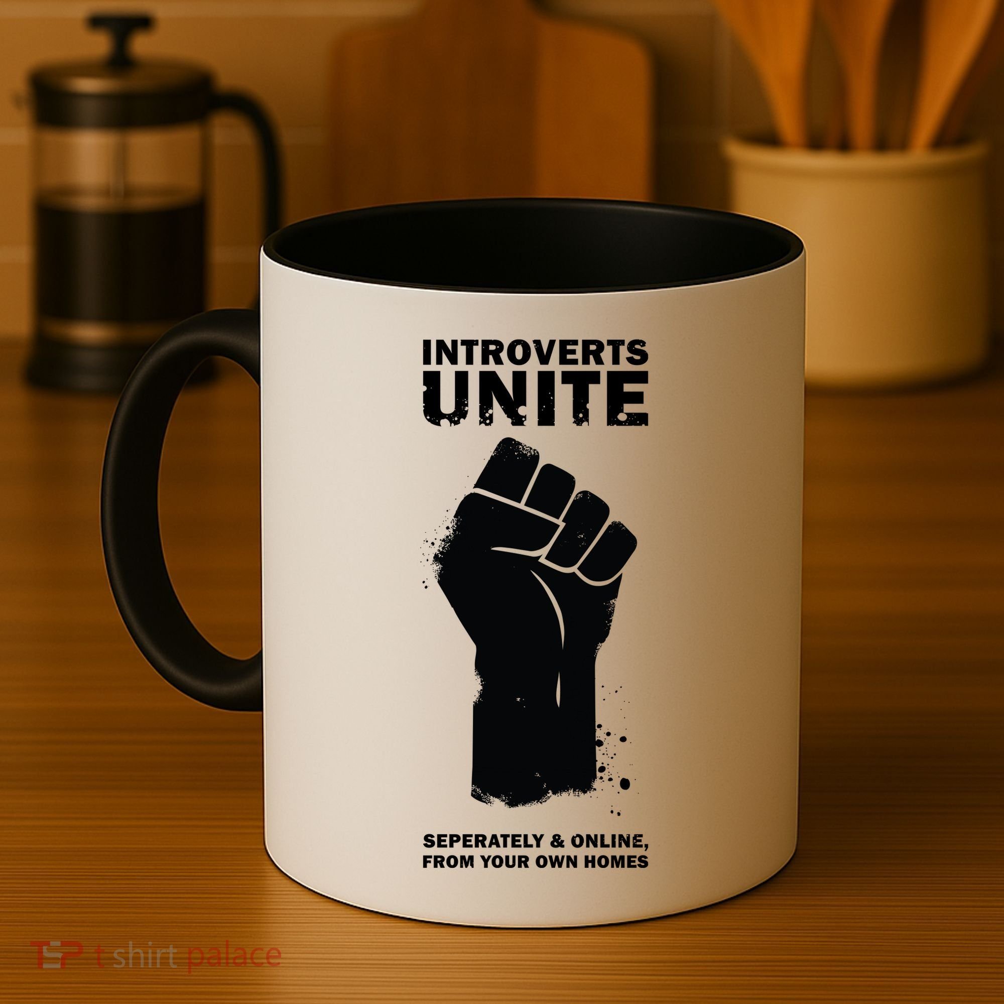 Introverts Unite Separately & Online Coffee Mug
