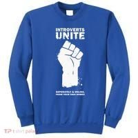 Introverts Unite Separately & Online Sweatshirt thumb 0