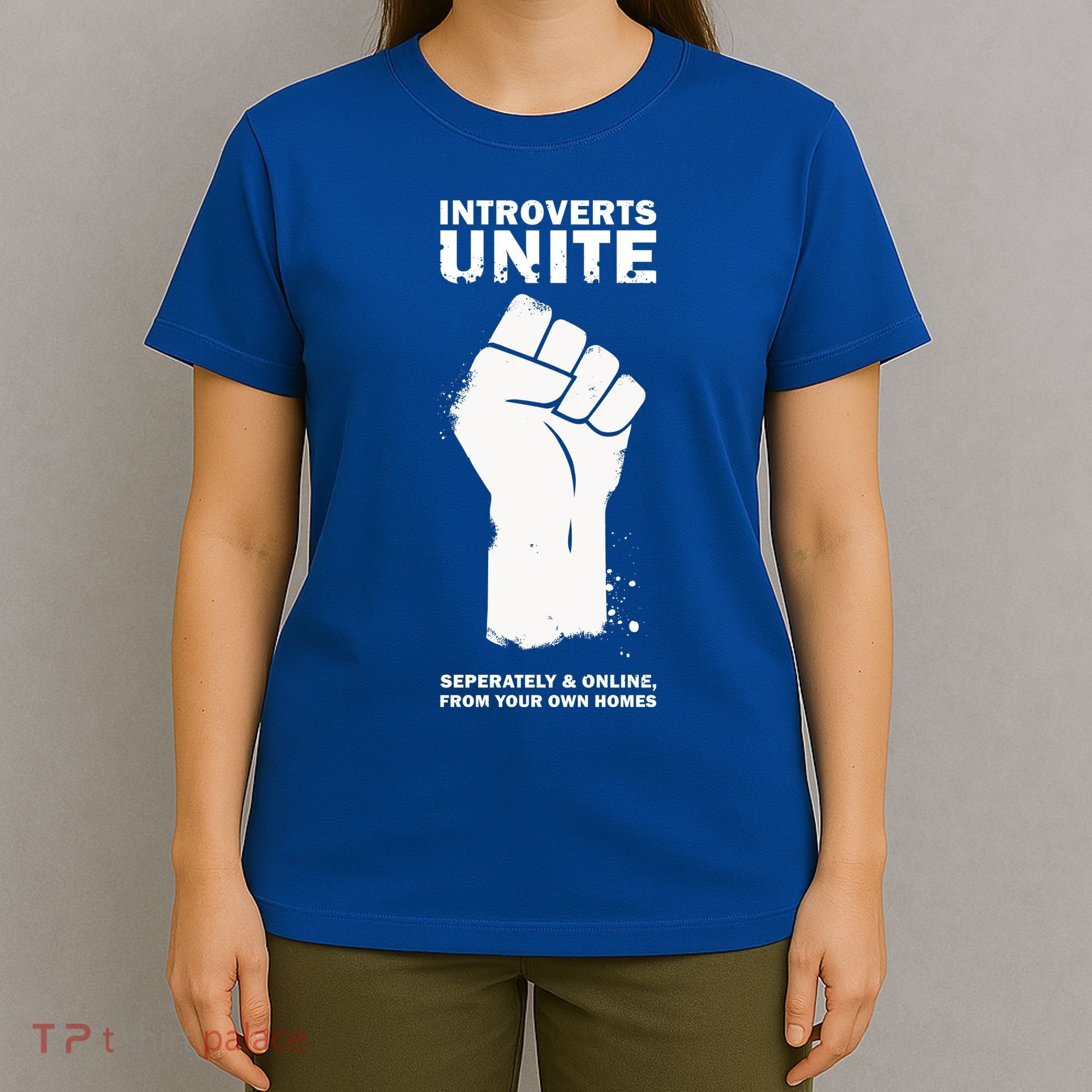 Introverts Unite Separately & Online T-Shirt