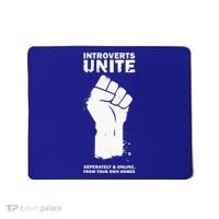 Introverts Unite Separately & Online Mousepad thumb 0