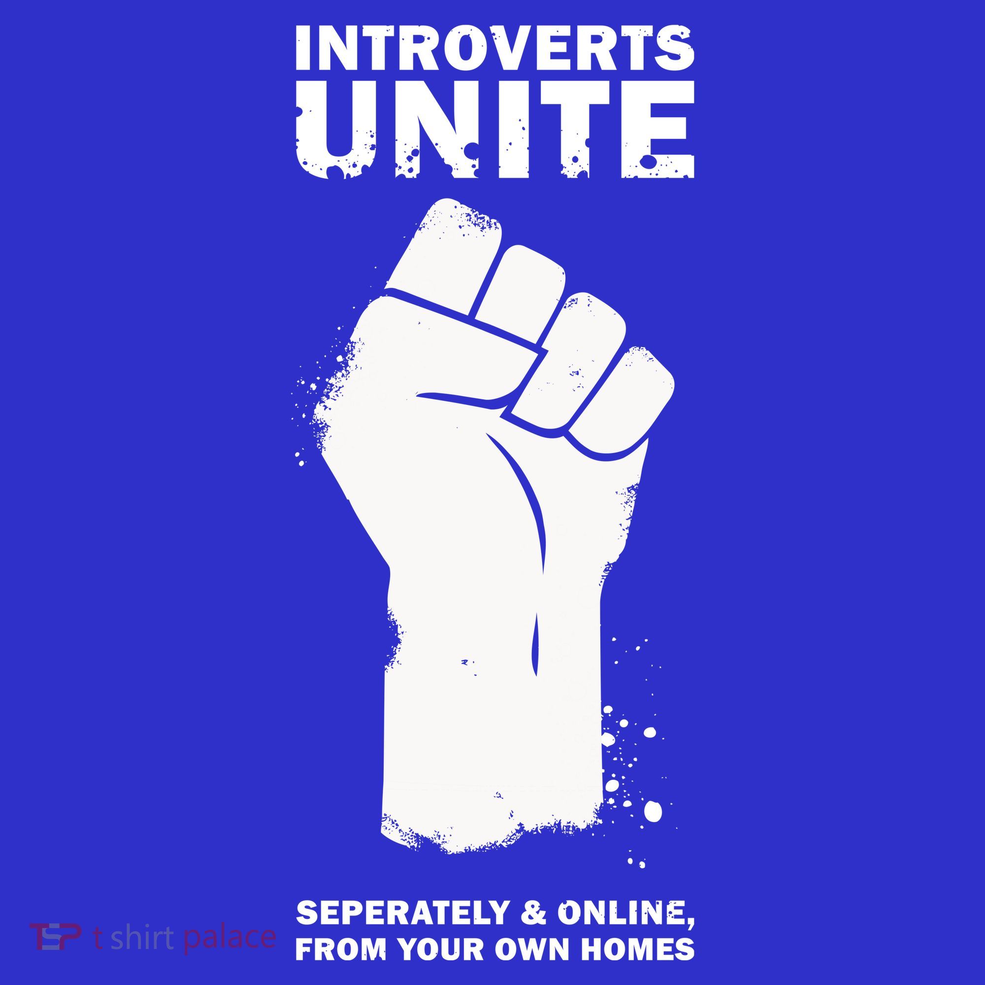 Introverts Unite Separately & Online Mousepad