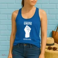 Introverts Unite Separately & Online Women's Tank Top thumb 2