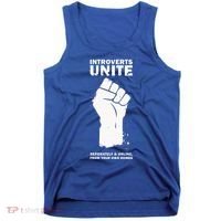 Introverts Unite Separately & Online Tank Top thumb 0