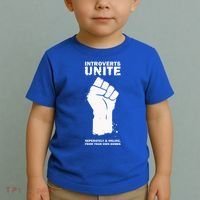 Introverts Unite Separately & Online Toddler T-Shirt thumb 2
