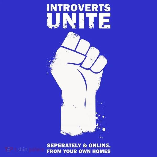 Introverts Unite Separately & Online Women's Long Sleeve Shirt