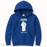 Introverts Unite Separately & Online Kids Hoodie thumb 0
