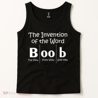 Invention Of The Word Boob Tank Top thumb 2