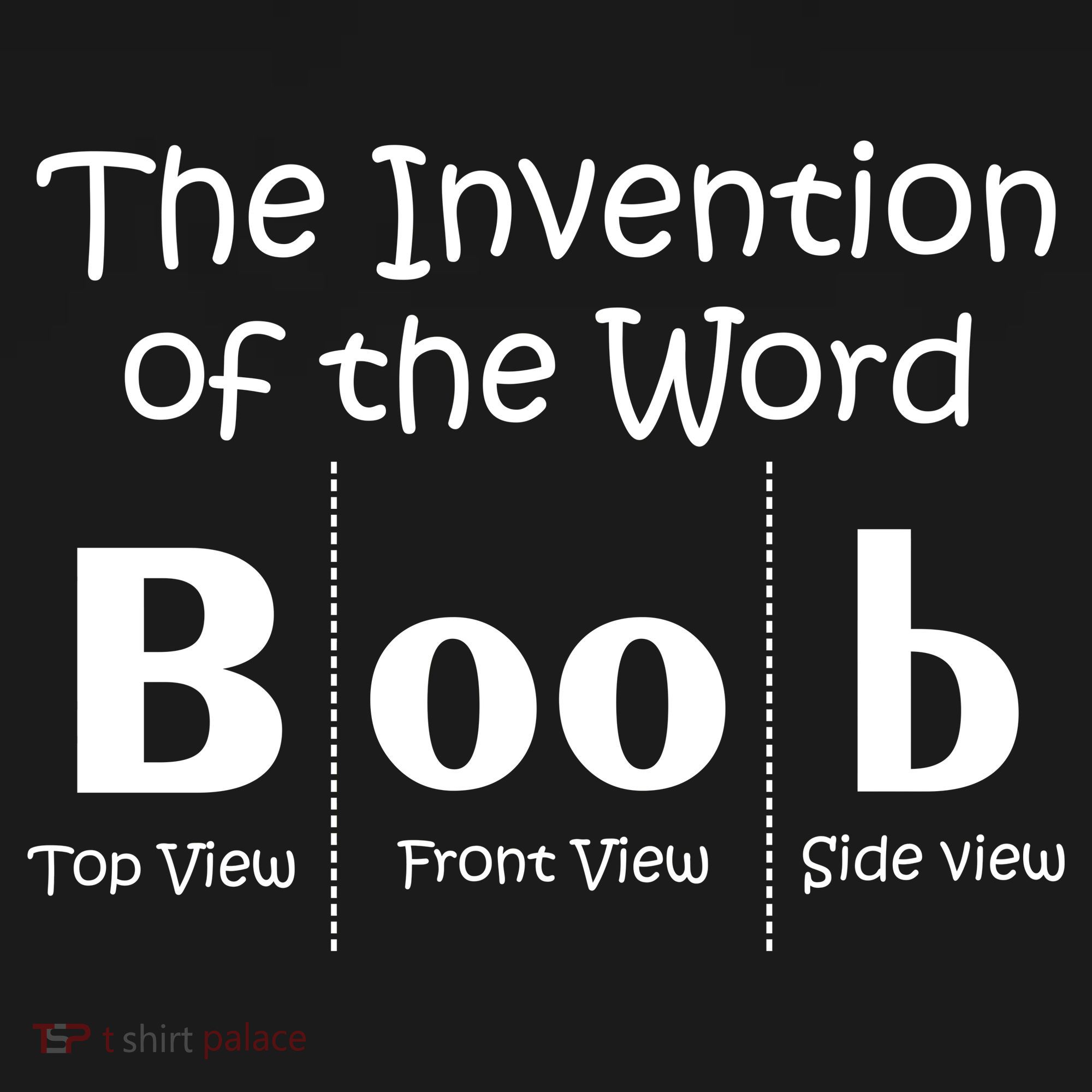 Invention Of The Word Boob Kids Long Sleeve Shirt