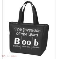 Invention Of The Word Boob Tote Bag thumb 3