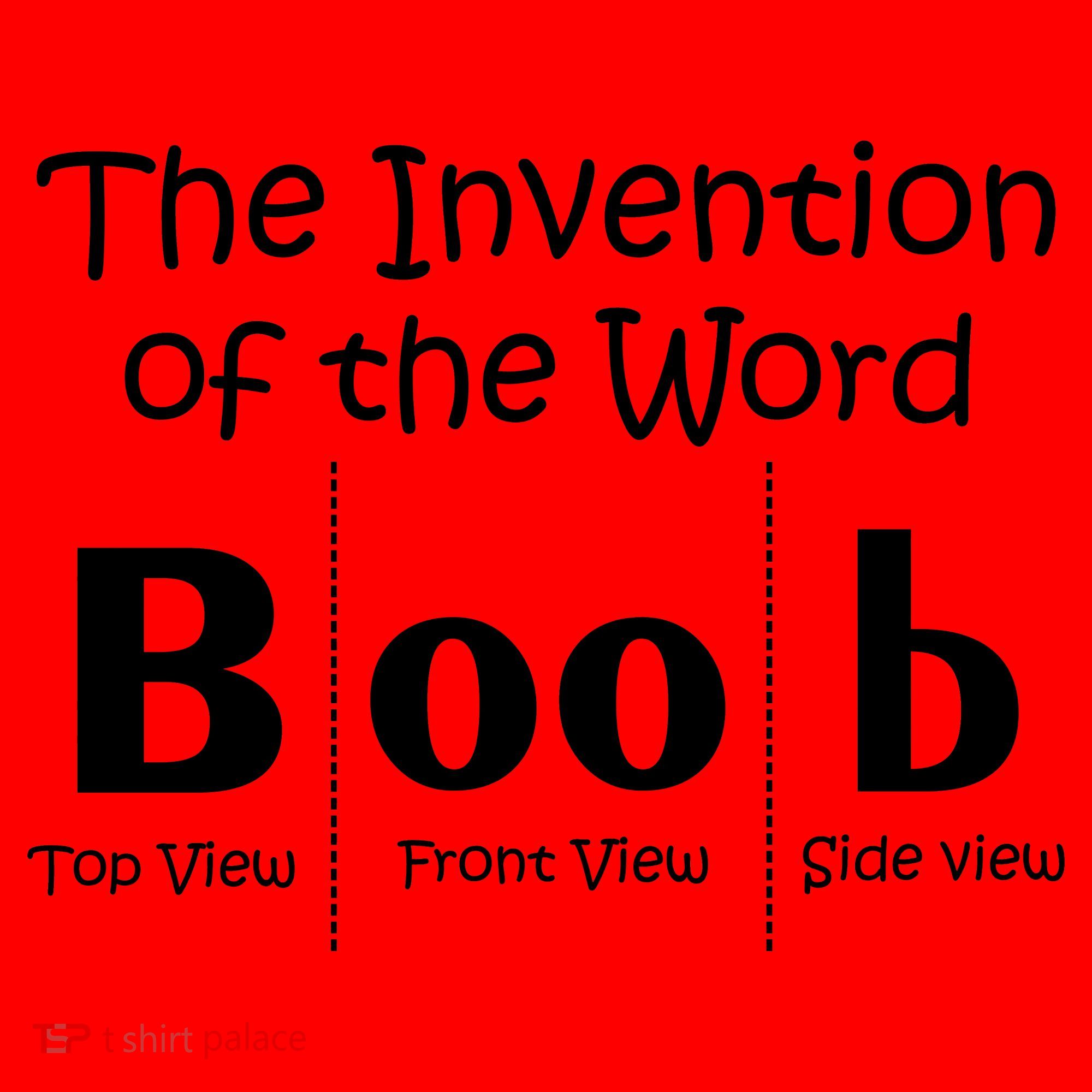 Invention Of The Word Boob Santa Hat