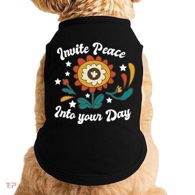 Invite Peace Into Your Day Doggie Tank