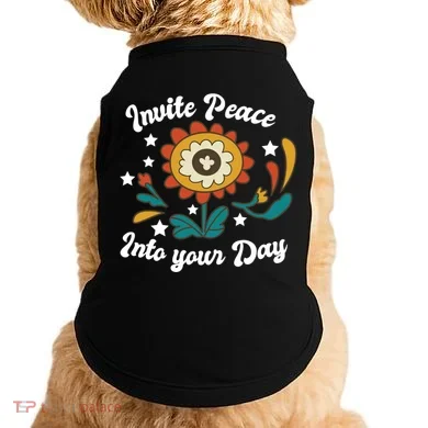 Invite Peace Into Your Day Doggie Tank