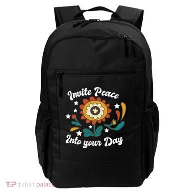 Invite Peace Into Your Day Backpack