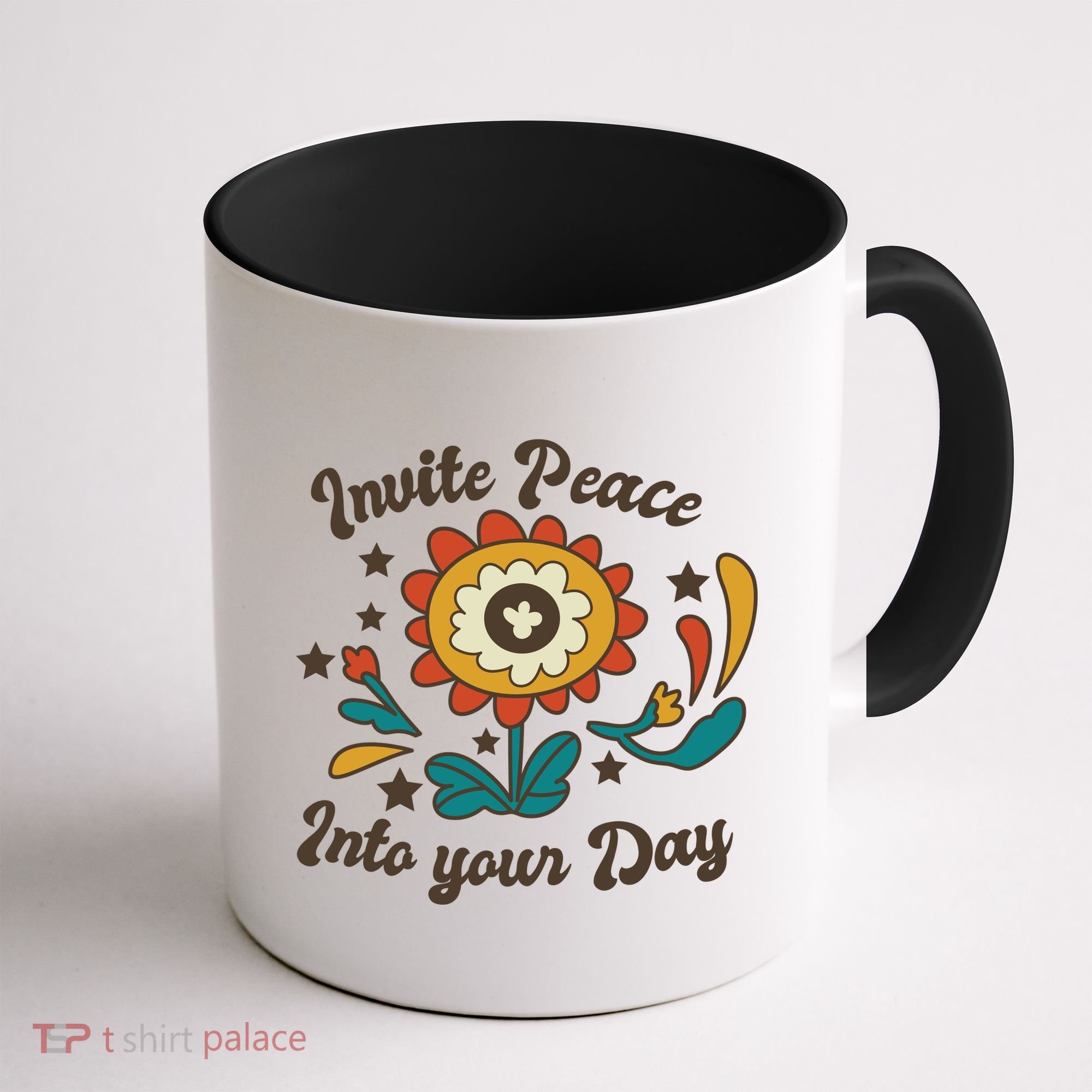 Invite Peace Into Your Day Coffee Mug