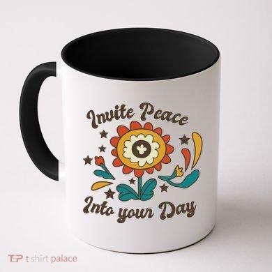 Invite Peace Into Your Day Coffee Mug