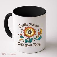 Invite Peace Into Your Day Coffee Mug thumb 0