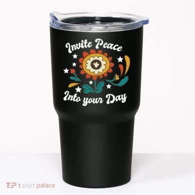 Invite Peace Into Your Day Tumbler