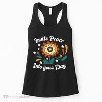 Invite Peace Into Your Day Women's Tank Top thumb 0