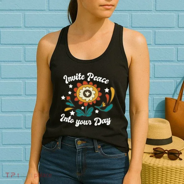 Invite Peace Into Your Day Women's Tank Top