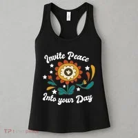 Invite Peace Into Your Day Women's Tank Top thumb 3