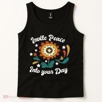 Invite Peace Into Your Day Tank Top thumb 2
