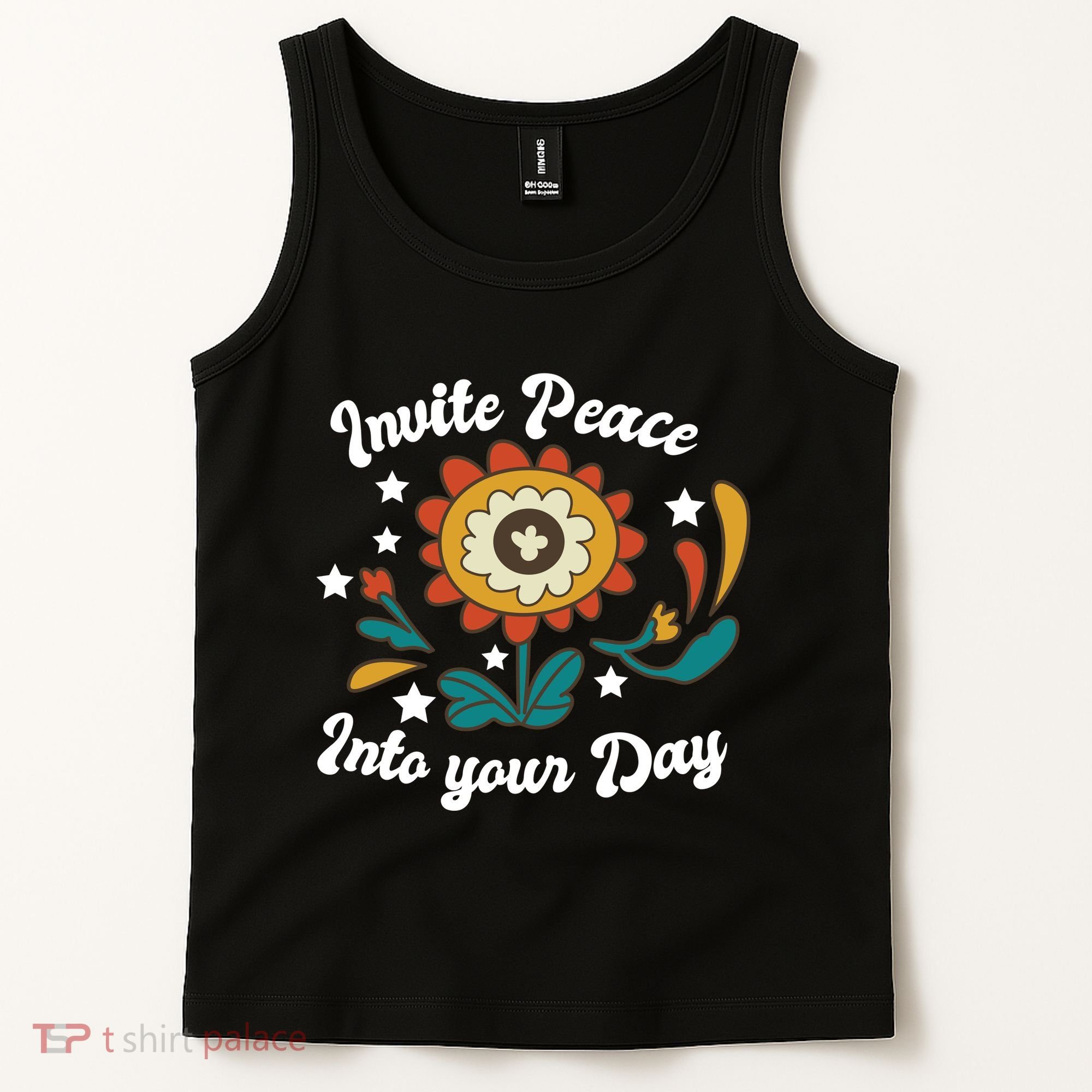 Invite Peace Into Your Day Tank Top
