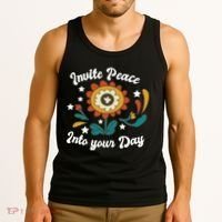 Invite Peace Into Your Day Tank Top thumb 3