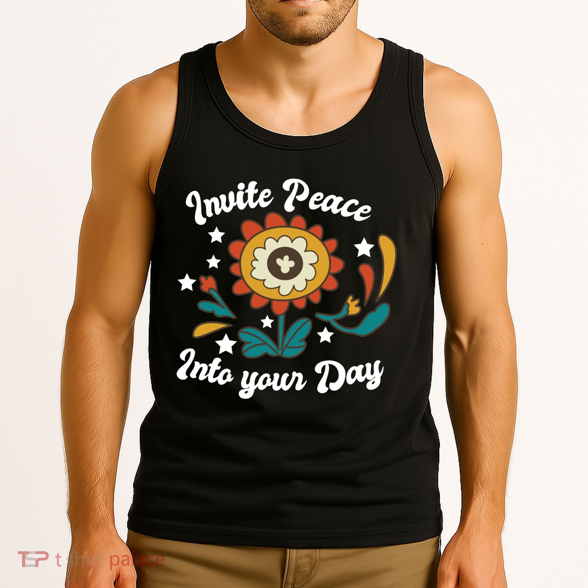 Invite Peace Into Your Day Tank Top