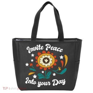 Invite Peace Into Your Day Tote Bag