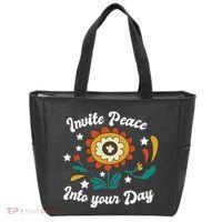 Invite Peace Into Your Day Tote Bag thumb 0