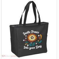 Invite Peace Into Your Day Tote Bag thumb 2