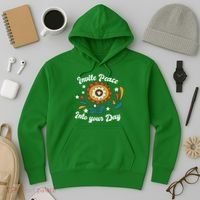 Invite Peace Into Your Day Hoodie thumb 3