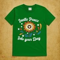 Invite Peace Into Your Day T-Shirt thumb 5