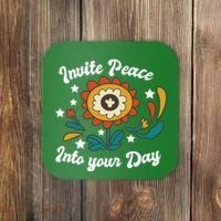 Invite Peace Into Your Day Coaster thumb 0