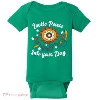 Invite Peace Into Your Day Baby Bodysuit thumb 0