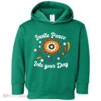 Invite Peace Into Your Day Toddler Hoodie thumb 0