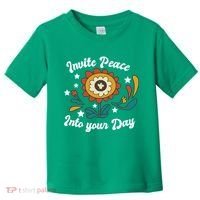 Invite Peace Into Your Day Toddler T-Shirt thumb 0