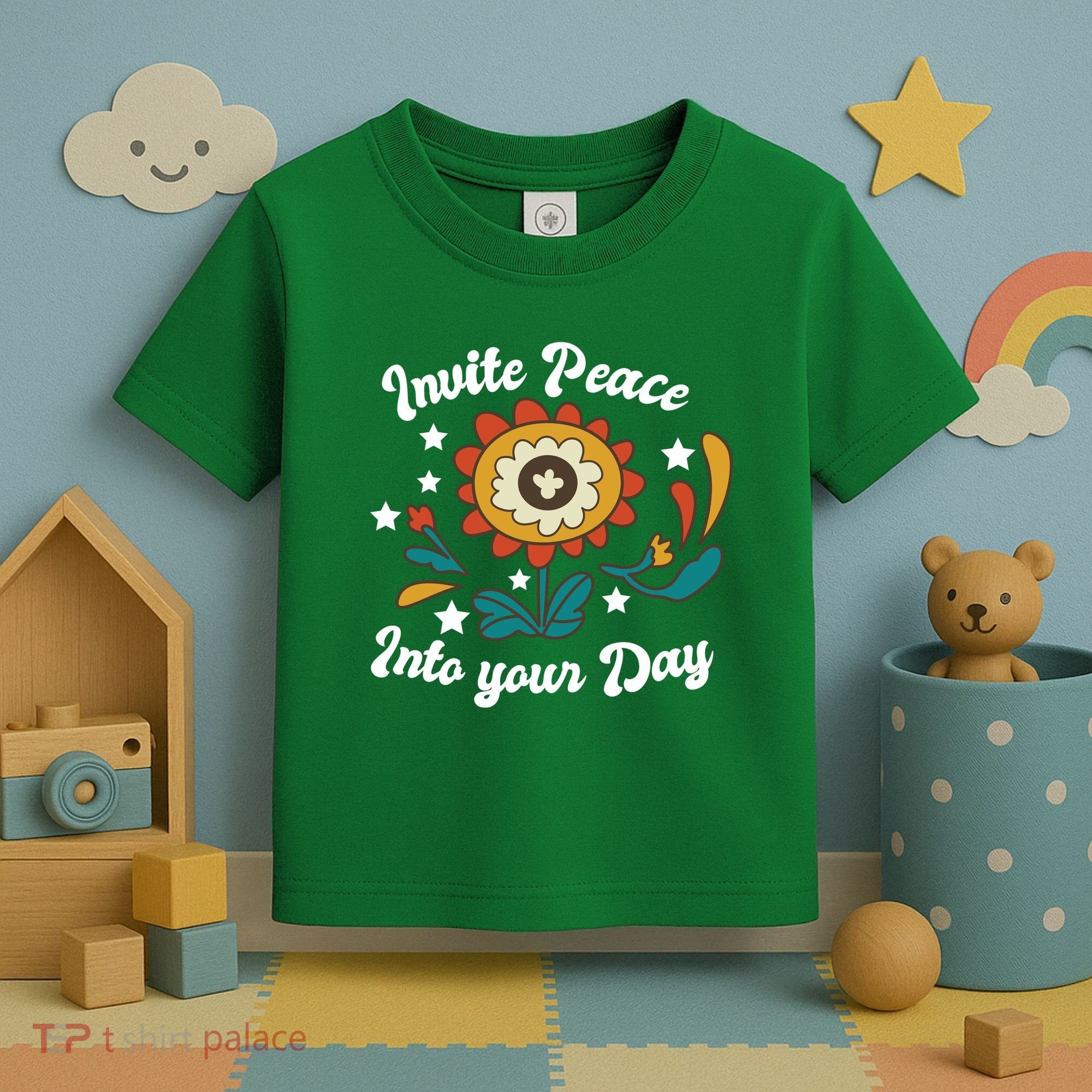 Invite Peace Into Your Day Toddler T-Shirt