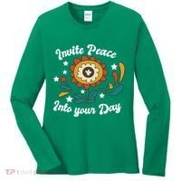 Invite Peace Into Your Day Women's Long Sleeve Shirt thumb 0