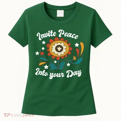 Invite Peace Into Your Day Women's T-Shirt