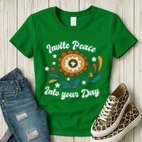 Invite Peace Into Your Day Women's T-Shirt thumb 3