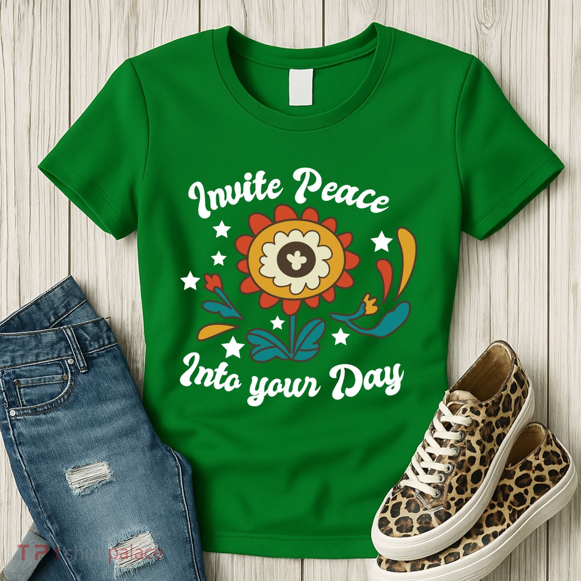 Invite Peace Into Your Day Women's T-Shirt