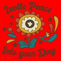 Invite Peace Into Your Day Santa Hat thumb 1