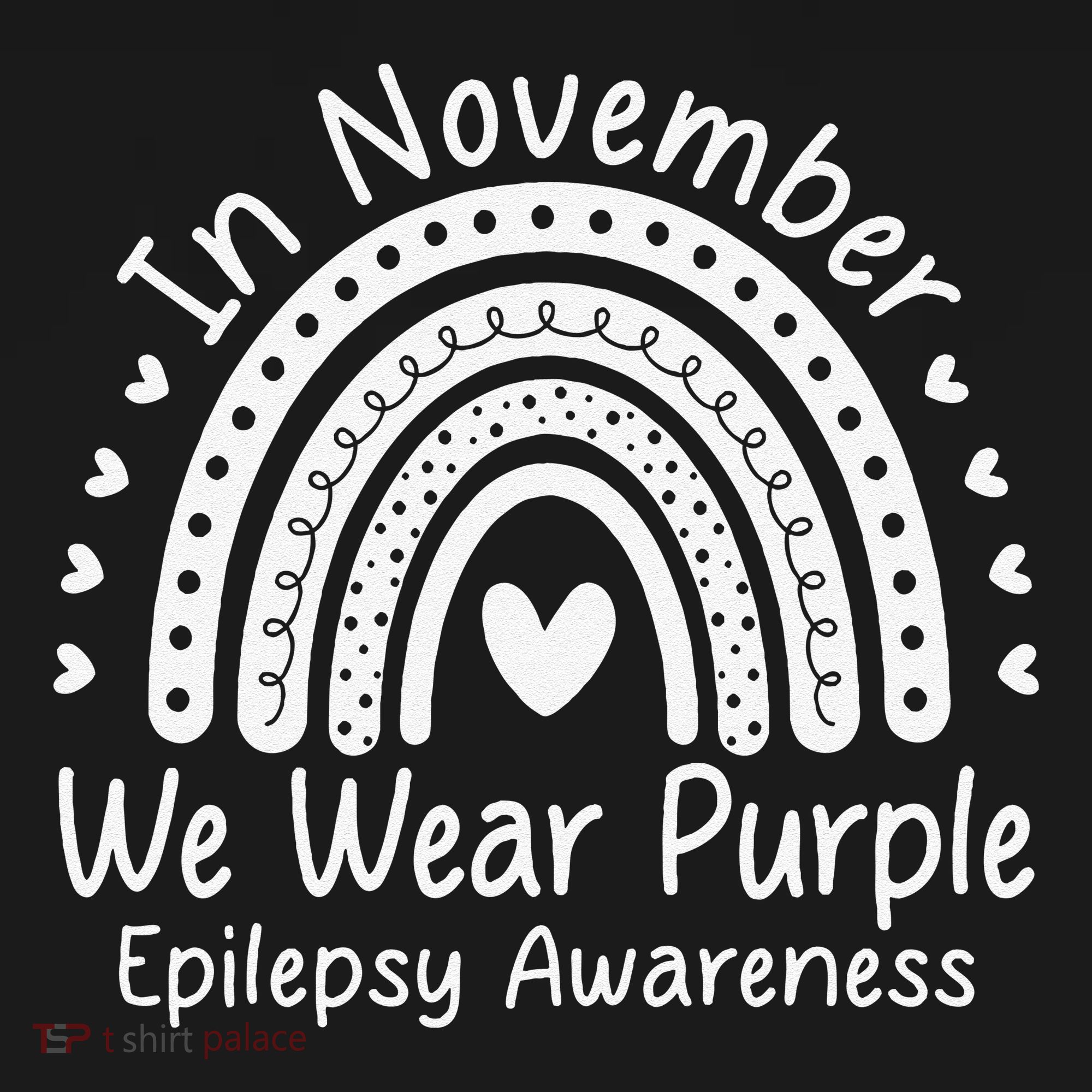 In November We Wear Purple Ribbon Warrior Epilepsy Awareness Gift Women's Tank Top
